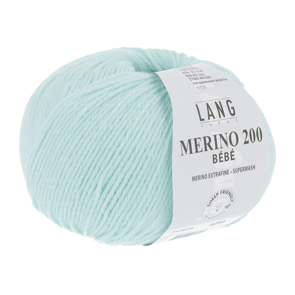 Langyarnsmerino bebe print — gemaakt met Lang Yarns Merino