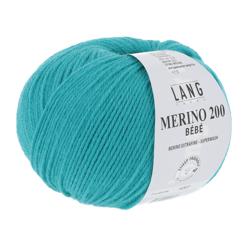 Langyarnsmerino bebe print — gemaakt met Lang Yarns Merino