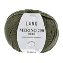 Lang Yarns Merino 200 Bebe 0398 Olijf