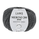 Lang Yarns Merino 200 Bebe 0405 Donkergrijs Gemêleerd