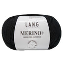 Lang Yarns Merino+ 0004 Zwart