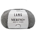 Lang Yarns Merino+ 0224 Grijs Melange