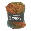 Lang Yarns Move 6-Fach 0008 Oranje/Olijf/Bruin/Blauw