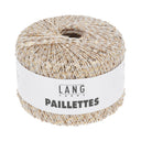 Lang Yarns Paillettes 0002 Weiß/Gold