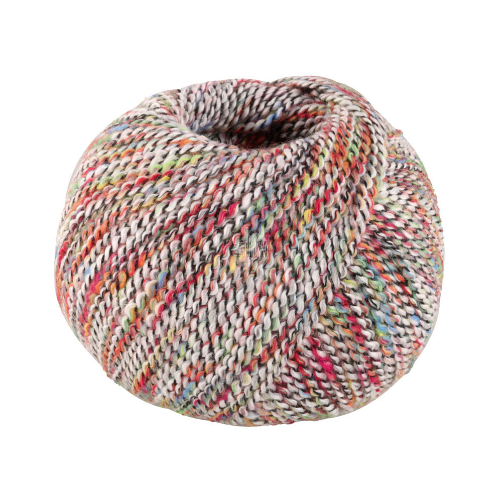 Lana Grossa Maglia 004 Ruw wit/zwart/rood/blauw/groen/geel