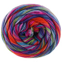 Lana Grossa Meilenweit 100 Cascata 5207 Donkerblauw/Licht-/Roestrood/Lichtblauw/Wijnrood/Fuchsia/Lila/Marine/Jade/Donkergroen/Pistache