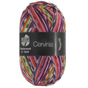 Lana Grossa Meilenweit 6-Fach 150 Cervinia 9757 Terracotta/Meigroen/Donkerblauw/Wit/Violet/Roze