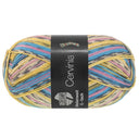 Lana Grossa Meilenweit 6-Fach 150 Cervinia 9758 Licht-/Donkerblauw/Roze/Grijs/Zilvergrijs/Vanille/Parelbeige