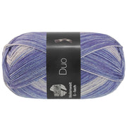 Lana Grossa Meilenweit 6-Fach 150 Duo 9724 Blauw/Lichtblauw - bol garen