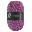 Lana Grossa Meilenweit 6-Fach 150 Freddo 9737 Fuchsia/Violetblauw/Violetblauw/Roze/Donkergrijs/Roze