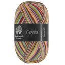 Lana Grossa Meilenweit 6-Fach 150 Granita 9735 Turquoise/Olijf/Donkergrijs/Roze/Geel/Donkerbruin