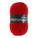 Lana Grossa Meilenweit 6-Fach 150 Unito 8966 Rood