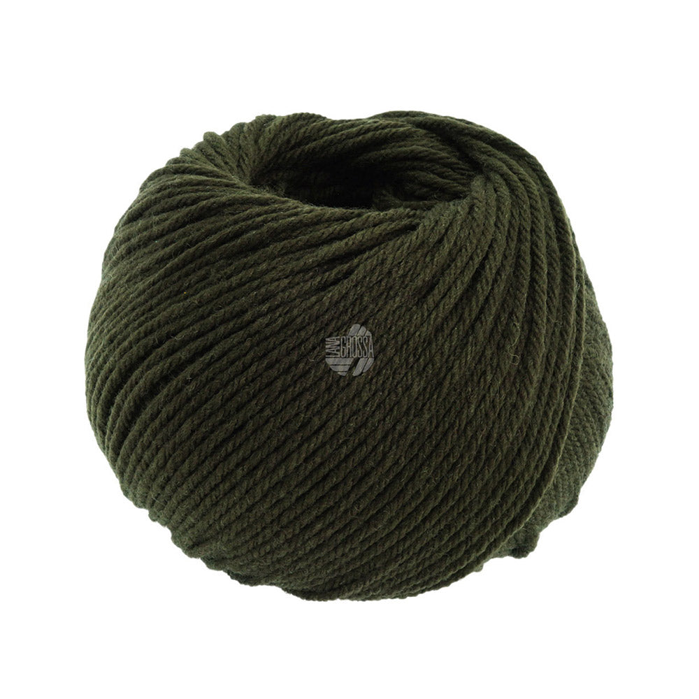 Lana Grossa Merino Uno 072 Zwart-Groen