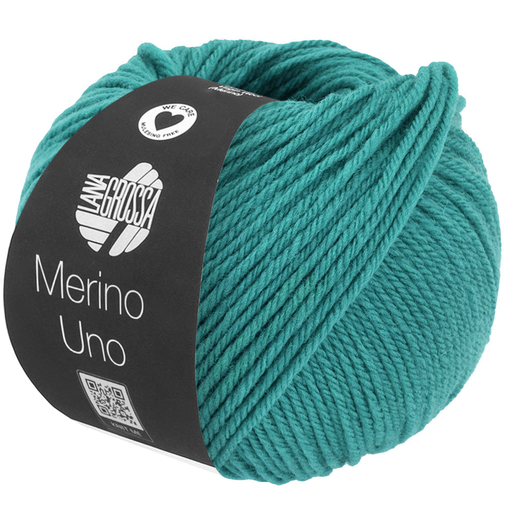 Lana Grossa Merino Uno 089 Petrolgroen