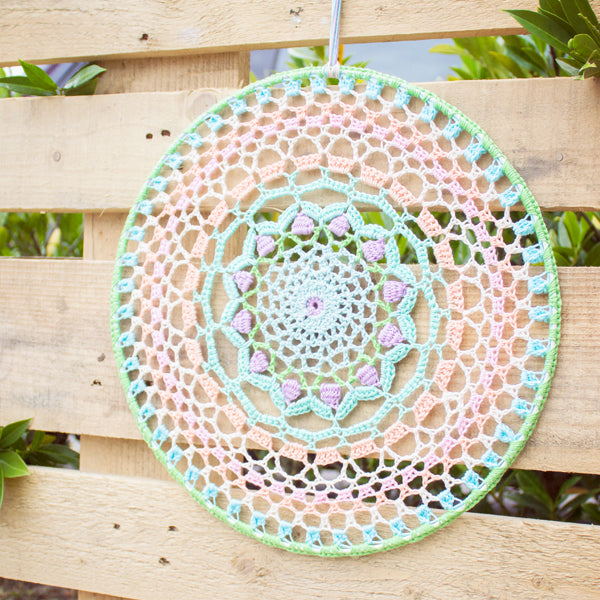 Instagram — gemaakt met Metalen ring 30cm - Wit