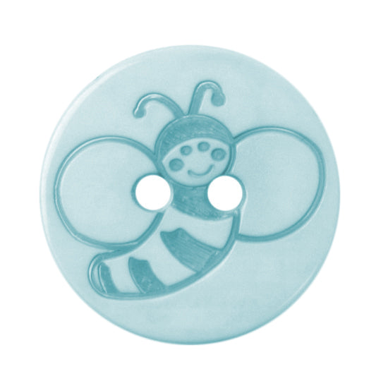 Milward Knoop Blauw Met Bij 15mm (4 stuks) (2)