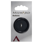 Milward Knoop Blauw/Zwart Opstaande Rand 34mm (1 stuks)