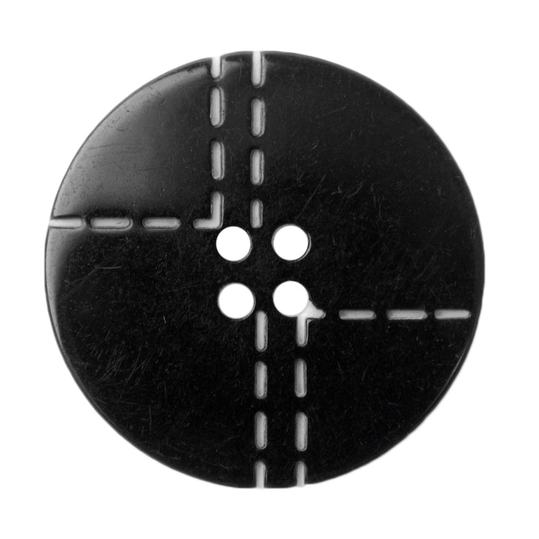 Milward Knoop met Stick Werkje Zwart 22mm (2 stuks) (2)