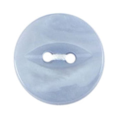 Milward Parelmoer Knoop Witblauw 15mm (5 stuks) (2)