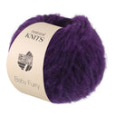 Lana Grossa Baby Furry 003 Donkerviolet