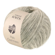 Lana Grossa Pelo Cashmere 004 Gebroken wit/Lichtgrijs