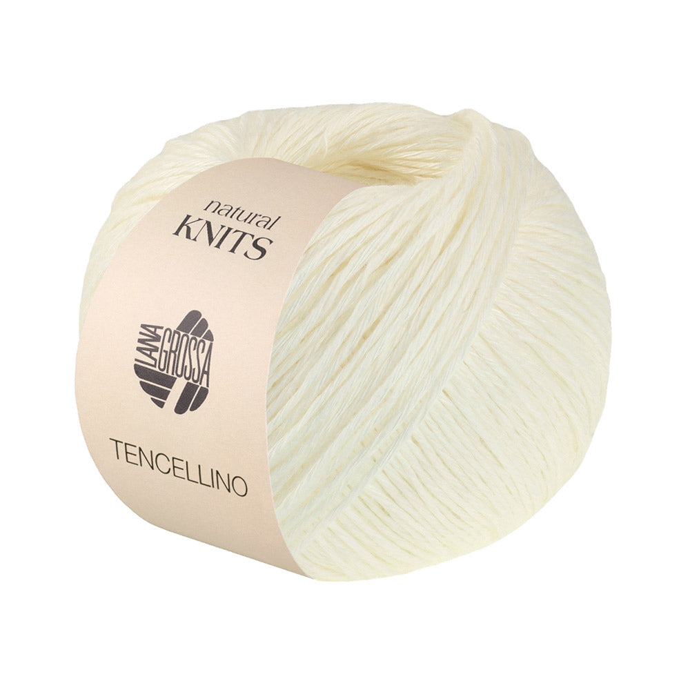 Lana Grossa Tencellino 002 Raw White