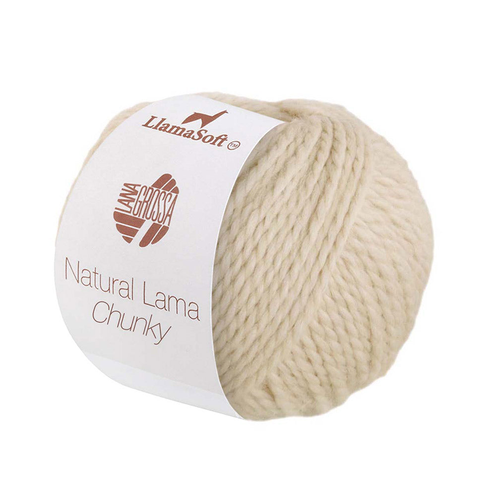 Lana Grossa Natural Lama Chunky 009 Natuur