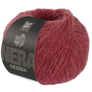 Lana Grossa Nebbia 018 Oosters rood - productfoto
