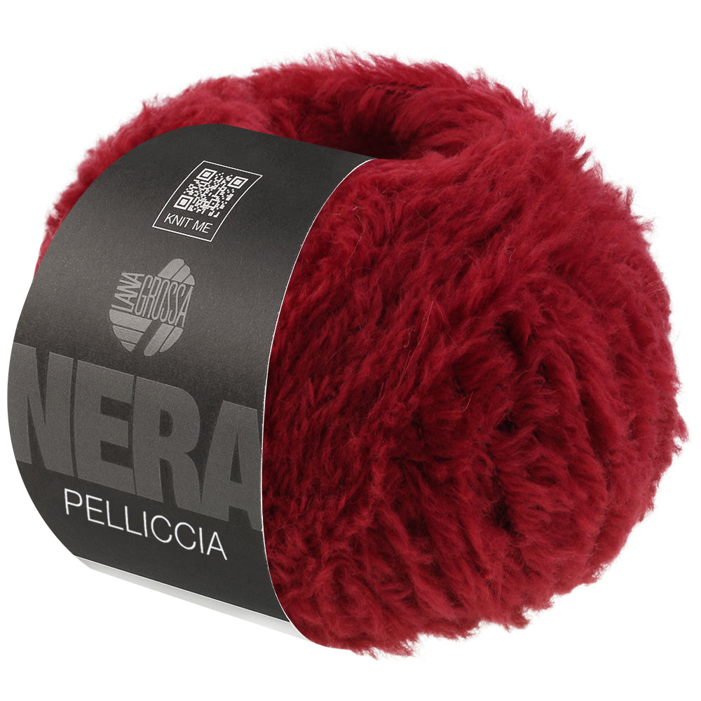 Lana Grossa Pelliccia 015 Rood - productfoto