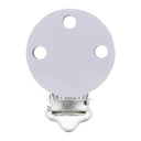 Opry Siliconen speenklem Licht Grijs 29,5x42,7mm