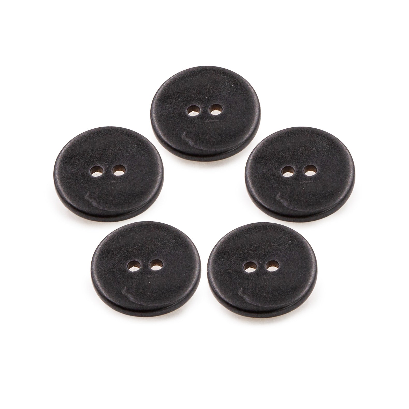PPY Knopenset Parelmoer Zwart