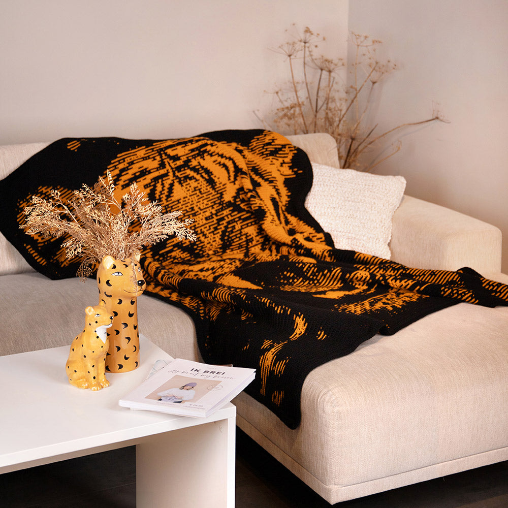 Leeuw — gemaakt met Anke Wintermans - Ravishing Roar Garenpakket - Exclusief Patroon