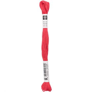 Rico Sticktwist Borduurgaren 8m 038 Red