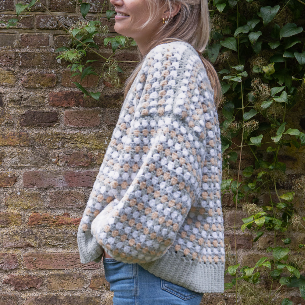 Safari — gemaakt met Haakpatroon Felt-it Granny Stripe Vest (Digital) 4