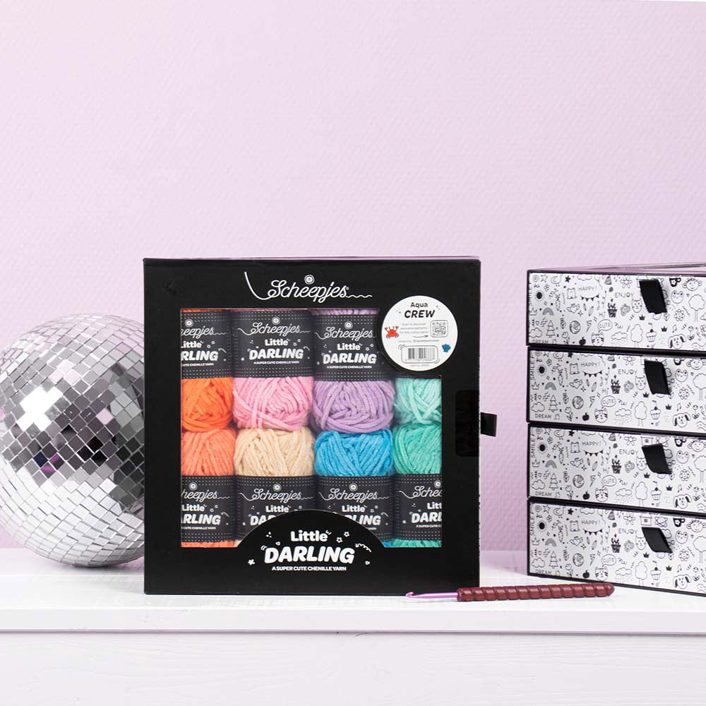 Scheepjes Little Darling colour pack 8x25g Space Pals (3)