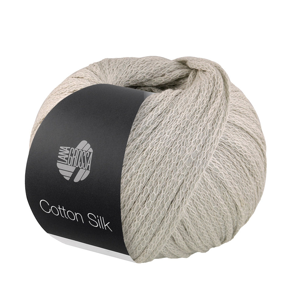 Lana Grossa Cotton Silk 014 Grijsbeige