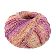 Lana Grossa Torto 006 Lichtgeel/Paars/Wijnrood/Oranje/Roze/Geel/Zalm