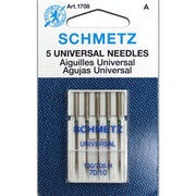 Schmetz universele naaimachinenaalden 70 - verpakking met 5 naalden