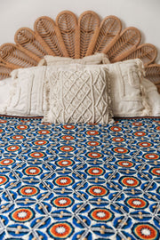 Sevilla Blanket van Jane Crowfoot in alternatieve Stylecraft Special DK kleurstelling