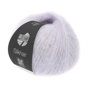 Lana Grossa Silkhair 152 Grijs Paars