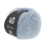 Lana Grossa Silkhair 196 Grijs Blauw