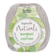 Stylecraft Naturals - Bamboo + Cotton DK 7150 Dove