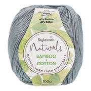 Stylecraft Naturals - Bamboo + Cotton DK 7151 Downpour