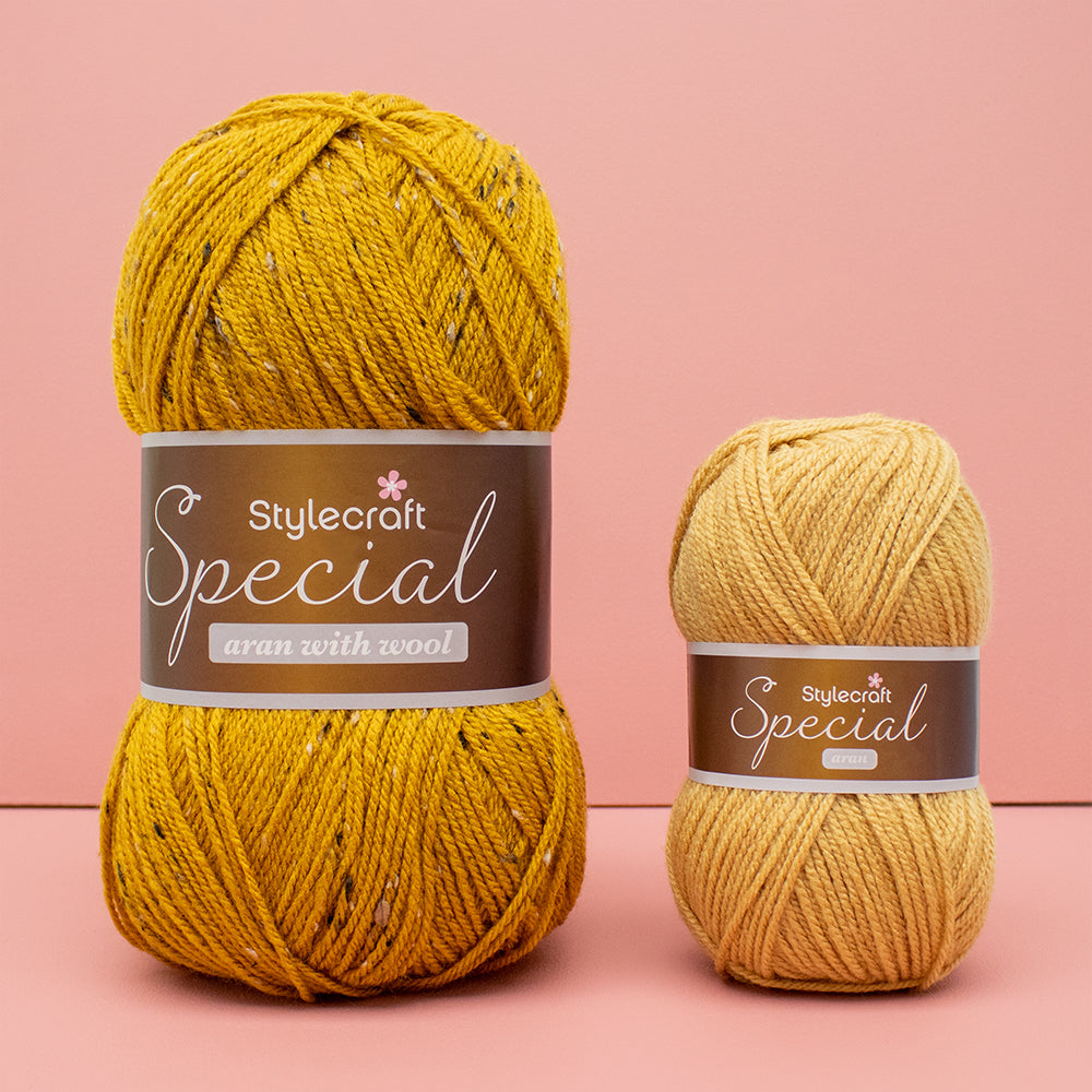 Sfeerbeeld met Stylecraft Special Aran with Wool - Nepp shades