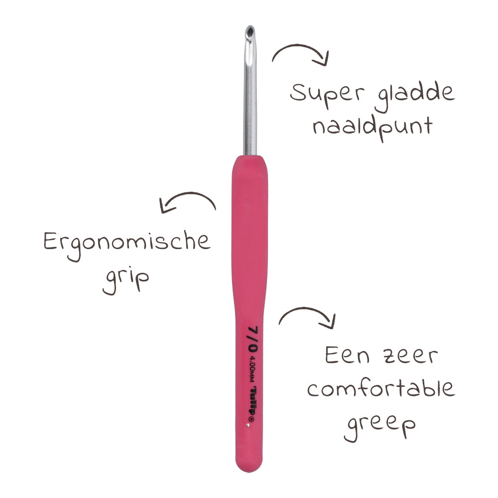 Tekstnl — gemaakt met Tulip Etimo Rose Haaknaald 2.50mm