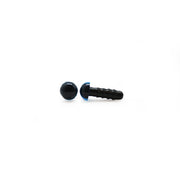 Veiligheidsogen Transparant Blauw 8 mm per paar