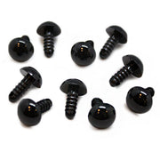 Veiligheidsogen Zwart 4 mm 5 Paar