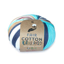 Katia Fair Cotton Diverso 400 Bruin-Lila-Blauw