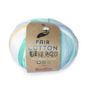 Katia Fair Cotton Diverso 402 Groen-Geel-Blauw