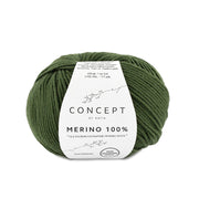 Katia Merino 100% 023 Donker groen